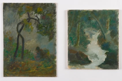 (2) Francis C. Tucker (1932-2012) Paintings