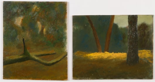 (2) Francis C. Tucker (1932-2012) Paintings