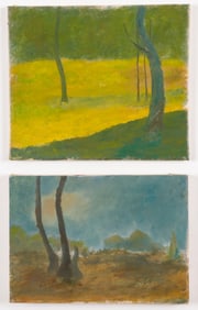 (2) Francis C. Tucker (1932-2012) Paintings