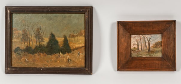 (2) Francis C. Tucker (1932-2012) Paintings