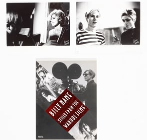 (2) Billy Name (1940-2016) Warhol Factory Photos and signed Book