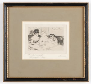 Jean Louis Forain (1952-1931) "Maison Close"