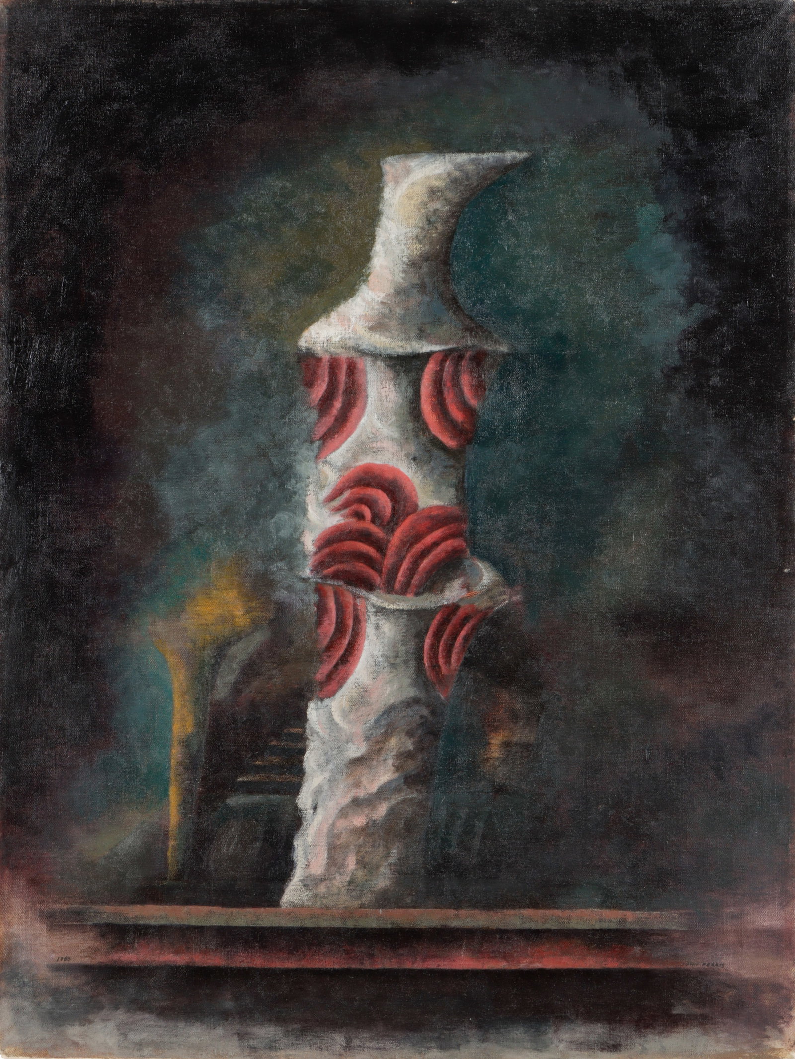 John Ferris ( b. 1952) Painting, 1988 (1 of 3)