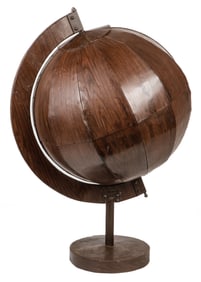 Lisa Norton (b. 1962) Monumental Globe Sculpture