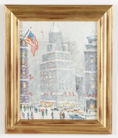 Christopher Willett (b. 1959) "Carlyle Hotel, New York-Manhattan"