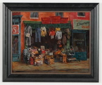 Jacob Glushakow (1914-2000) "Pop's Baltimore Surplus Store"