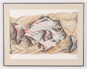 Behrouz Nournia (Iranian/American, 21st c.) "Life Goes On", 2000