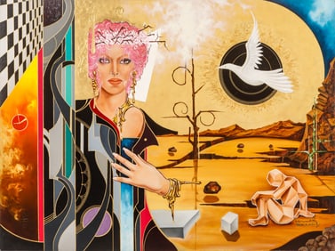 Herach Karapetian (1943-2006) Painting, 2000