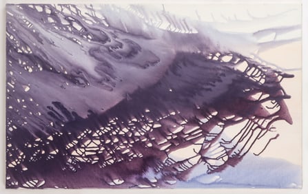 Shahla Dadsetan (Iranian, 21st c.) "Polongee Dans Ma Pensee", 2005