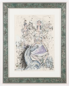 Abbas Moayeri (Iranian, b. 1939) Mixed Media, 1995