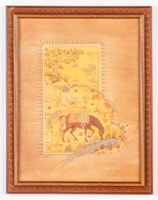 Susan Ghaem-Magham (Iranian, b. 1952) "Two Horses", 2014