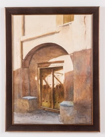 Mehdi Rezaeian (Iranian, 21st c.) "Abyaneh"