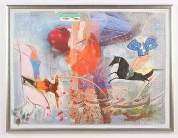 Sudi Sharafshahi (20th/21st c.) "Rivals", 2011