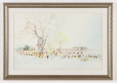 Mohammad Reza Atashzad (b. 1958) "Khajoo Bride of Isfahan"