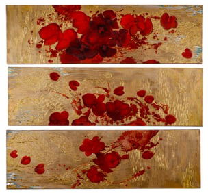 Siamak Davarpanah (Iranian, b. 1955) "Flowers"