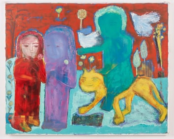 Shahla Armin (Iranian, 1959-2022) "Sacred Secret"