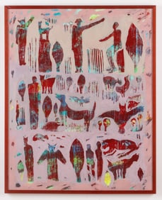 Habib Tohidi (Iranian, b. 1951) Painting