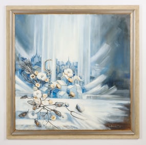 Iran Darroudi (Iranian, 1936-2021) Painting, 2009