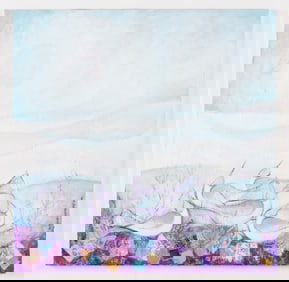 Farzaneh Mahjoobi (b. 1979) "Sea Birds", 2009