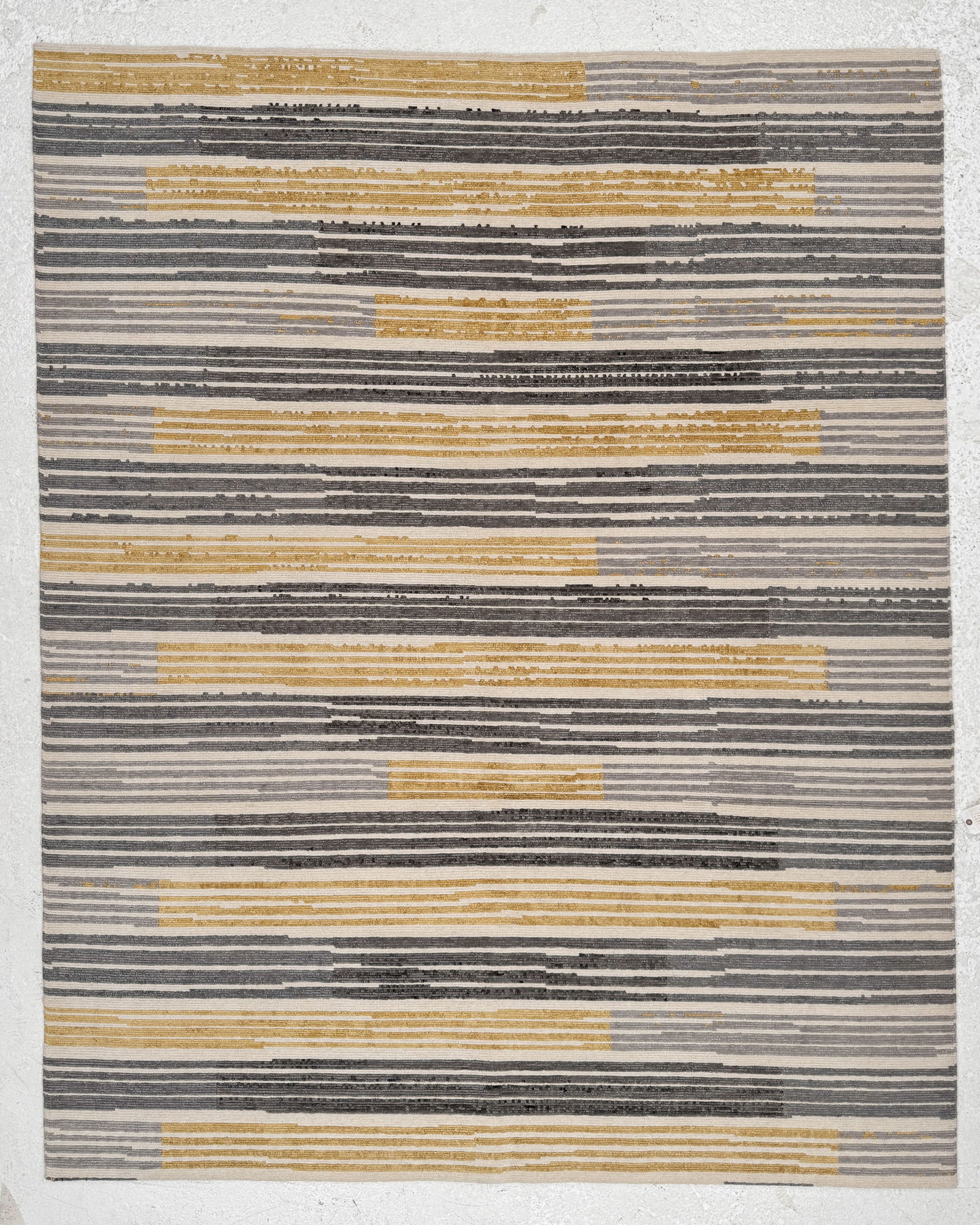 Malden Yellow Grey Rug, Nepal, 8'0'' x 10'0'' (1 of 5)