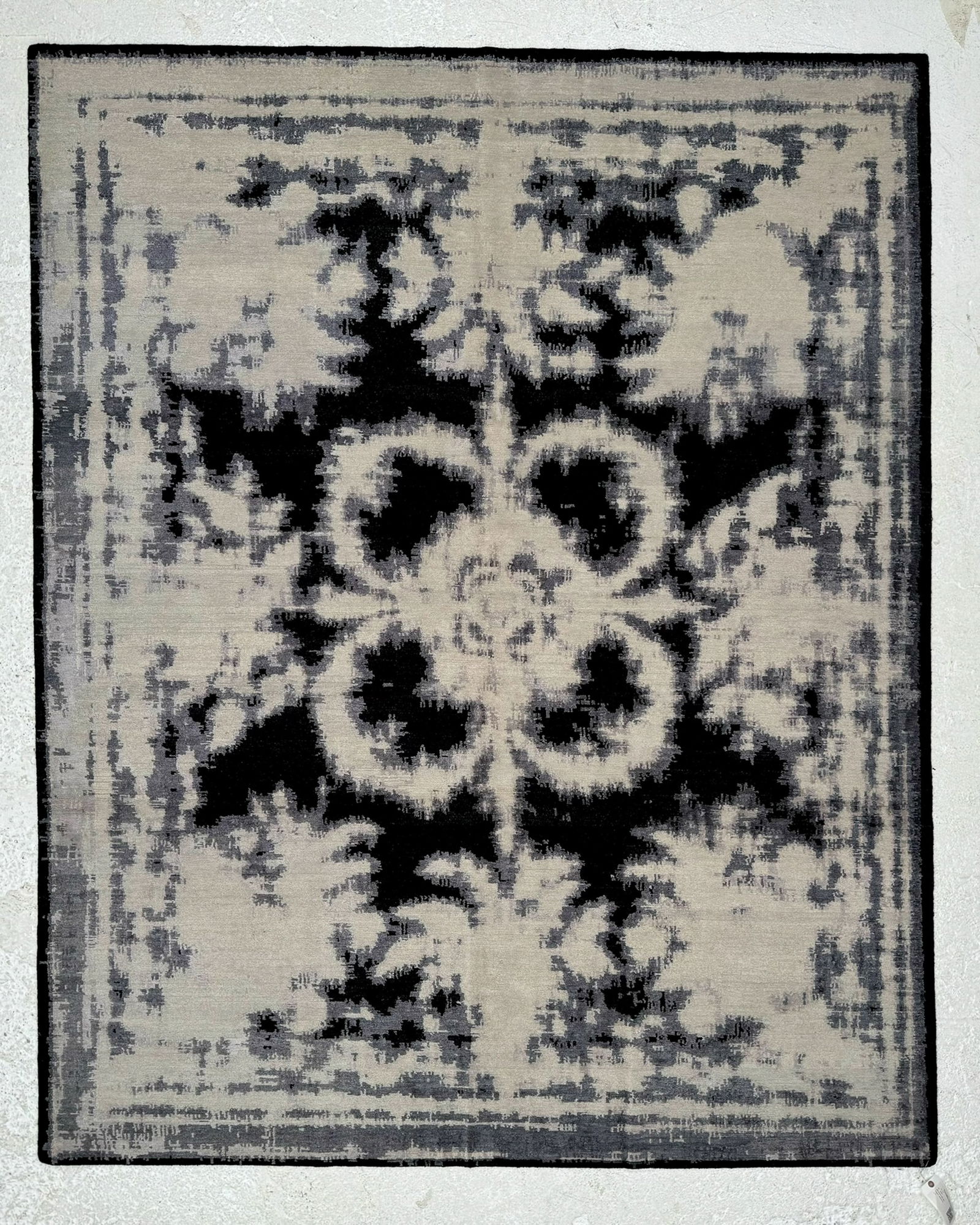 Asha Dark Cloud Rug, Nepal, 8'0'' x 10'0'' (1 of 5)