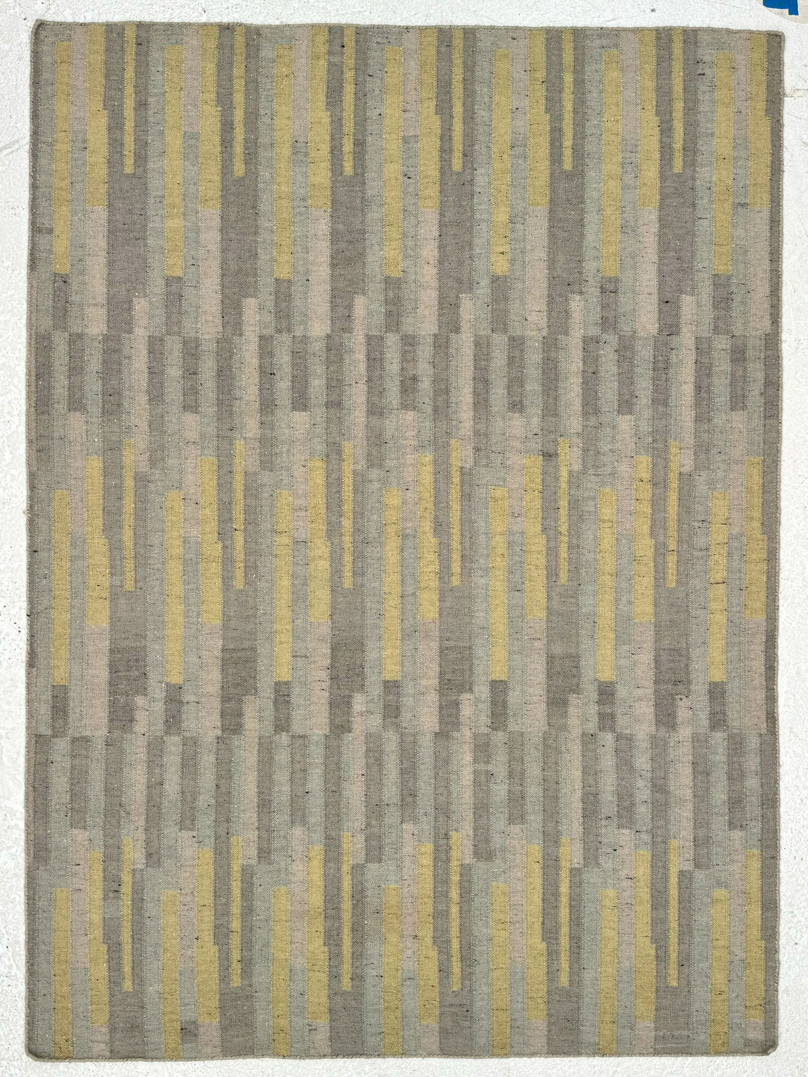 Durham Gilded Flatweave Rug, India, 6'0'' x 9'0'' (1 of 5)
