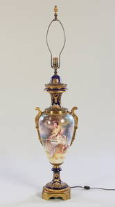 159: Large 19th Century Sevres Vase