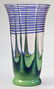 333: Czech Art Glass Pitcher with 5 Glasses - 3