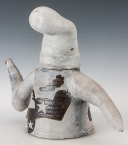 Patrick Siler (American, B.1939) "Wizard Teapot"