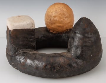 Greg Pitts (American, 20th c.) Ceramic Sculpture