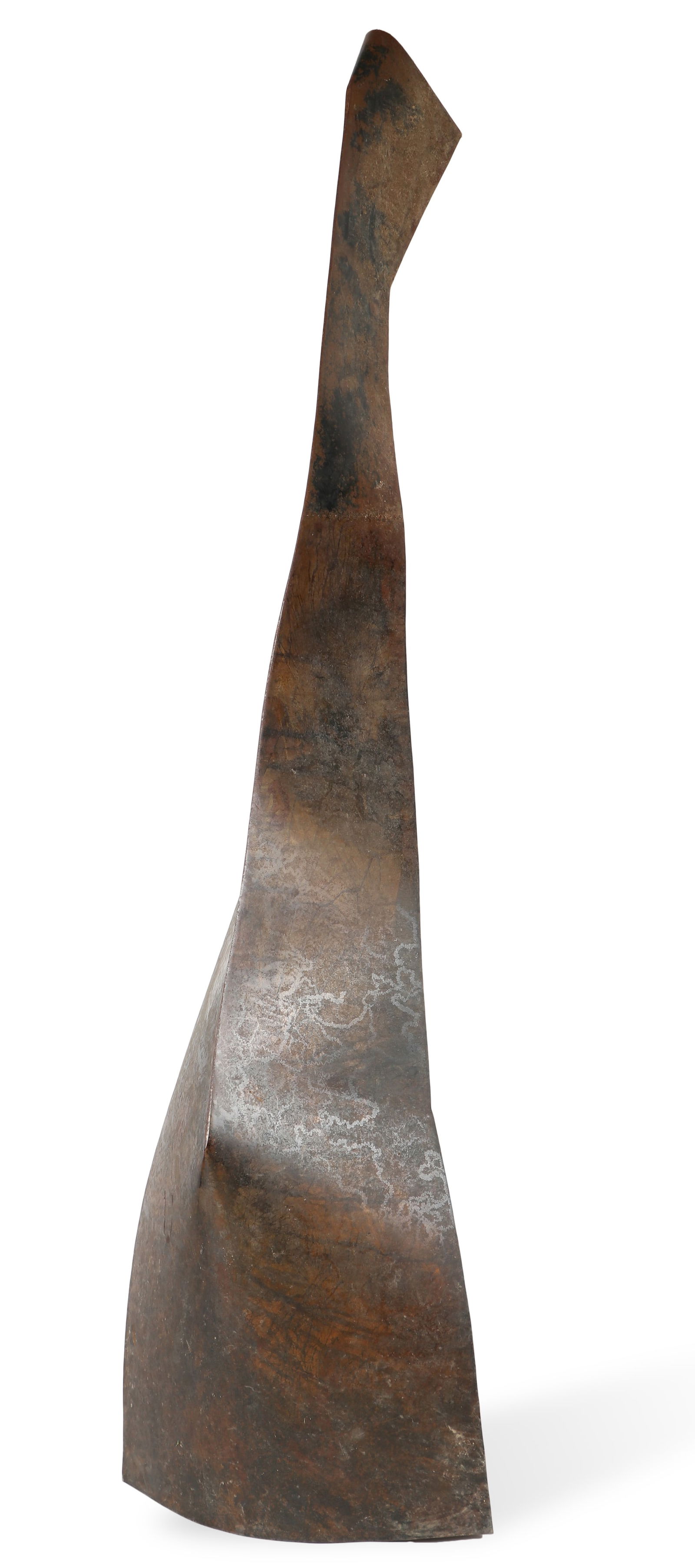 Kate Silvio (American, 20th/21st C) Large Patinated Steel Sculpture,  L: 7'4" (1 of 5)
