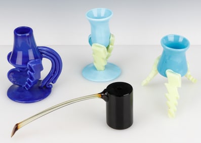 Art Glass Collector's Lot, 4 Pieces