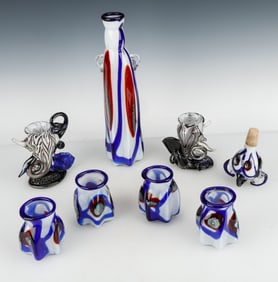 Art Glass Collector's Lot, 7 Pieces