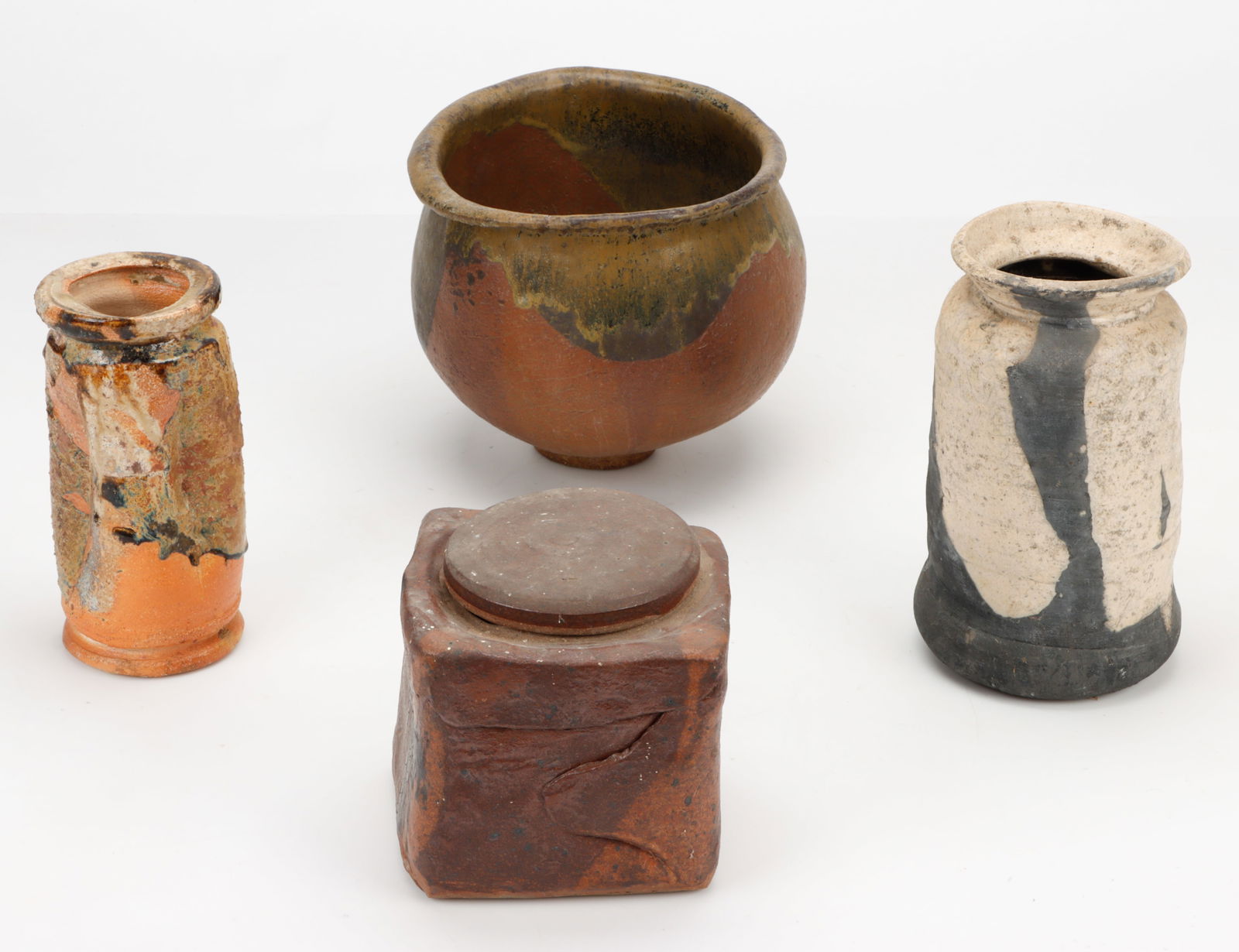 4 Modern Art Pottery Items (1 of 6)