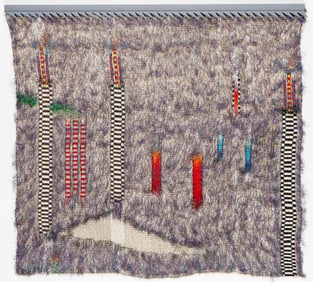 Jane Lackey (American, B. 1948) Wall Hanging Textile