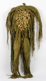 Walter Nottingham (American, 1930-2014) "Green Night," fiber art