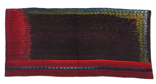 Jane Lackey (American, B. 1948) Fiber Art Wall Hanging Textile