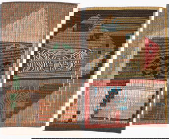 Barbara Eckhardt (American, 1955-1996) 2 Textiles