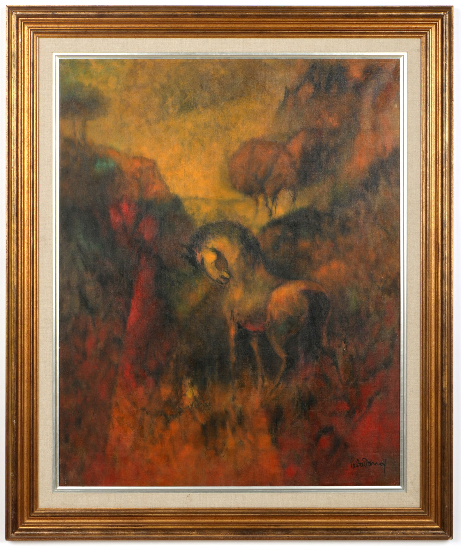 Lebadang (1922-2015) "Le Cheval" (1 of 4)