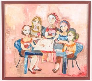 Sandra Dooley (Cuban, b. 1964) "Damas De Casa", 2008