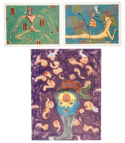 Ray Smith (American, b. 1959) 3 Works