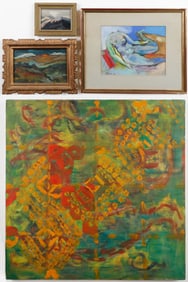 Fine Art Four-Piece Collector's  Lot