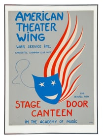 American Theater Wing War Service, Inc. Poster