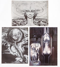 H.R. Giger (Swiss, 1940-2014) 3 Posters