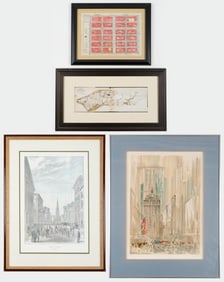 4 Prints of Manhattan, New York