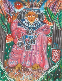 Andre Pierre (Haitian, 1916-2005) Lady Erzulie Freda