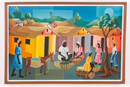 Joseph Cameau (Haitian, b. 1948) Painting