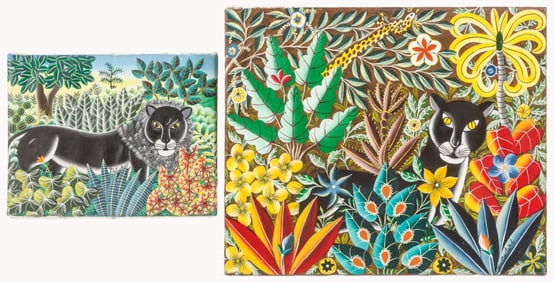 Gabriel Coutard (Haitian, b. 1965) 2 Works