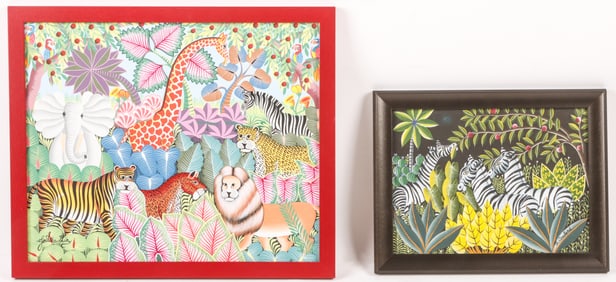 Joel Gauthier (Haitian, b. 1955) 2 Works