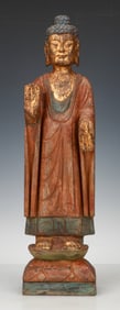 Chinese Carved Stone Buddha
